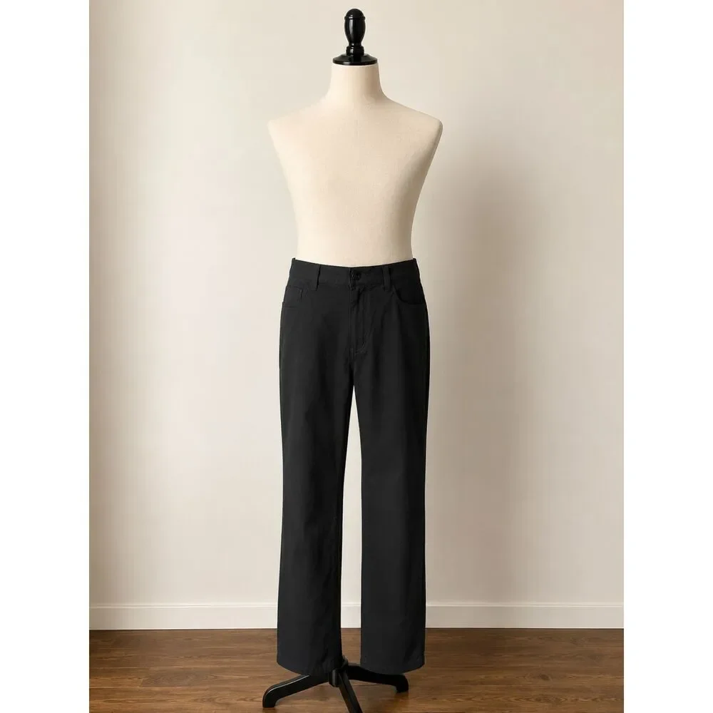 NWOT Men’s Black Straight Leg Dress Pants 36x32